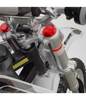 Mini Cross Kayo 50Cc 12/10 - dettaglio forcella a stelo rovesciato -