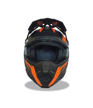 Casco MotoCross Kayo Racing - Vista Frontale