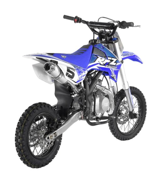 Pit Bike Apollo RFZ Gazelle 125cc 14/12 - Colore Blu - Vista Frontale Destra