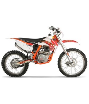 Moto Cross Kayo 250cc K2 - Colore Rosso - Vista Laterale Destra