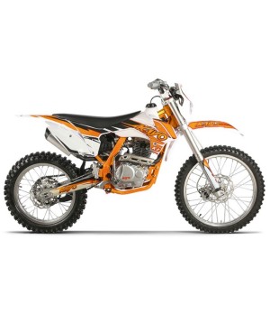 Moto Cross Kayo 250cc K2 - Colore Arancione - Vista Laterale Destra