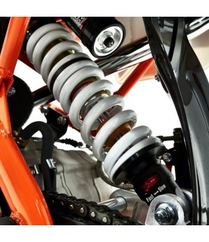 Pitbike Cross Kayo TT190R Racing 17-14 - Dettaglio Monoammortizzatore Posteriore regolabile