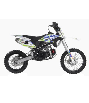 Apollo RFZ Jaguar 125cc ruota 17/14 - Colore Verde - Vista Laterale Destra