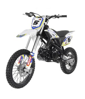 Apollo RFZ Jaguar 125cc ruota 17/14 - Colore Giallo - Vista Frontale Sinistra