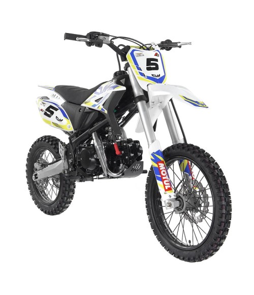 Apollo RFZ Jaguar 125cc ruota 17/14 - Colore Giallo - Vista Frontale Sinistra