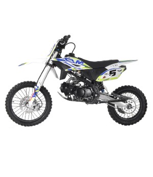 Apollo RFZ Jaguar 125cc ruota 17/14 - Colore Giallo - Vista Laterale Sinistra