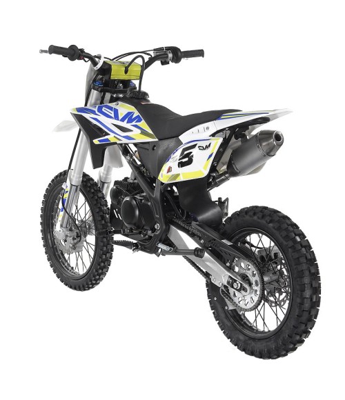 Apollo RFZ Jaguar 125cc ruota 17/14 - Colore Giallo - Vista Frontale Sinistra