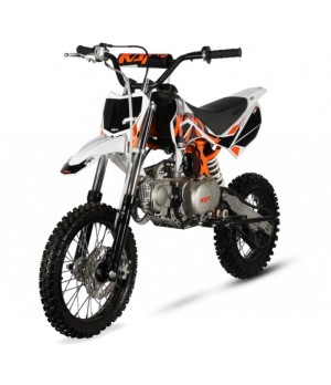Dirt bike Kayo 110cc 14/12 TSD 110 - Vista Frontale Sinistra