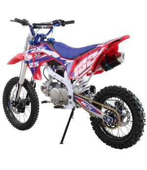 Pitbike NCX CRX 125cc 17/14 - Vista Posteriore Laterale Sinistra