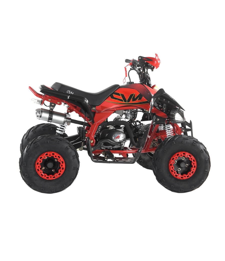 Quad Apollo Urricane 125cc - Colore Rosso - Vista Laterale Destra