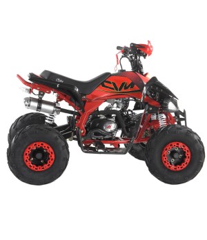 Quad Apollo Urricane 125cc - Colore Rosso - Vista Laterale Destra