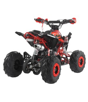 Quad Apollo Urricane 125cc - Colore Rosso - Vista Posteriore Laterale Destra