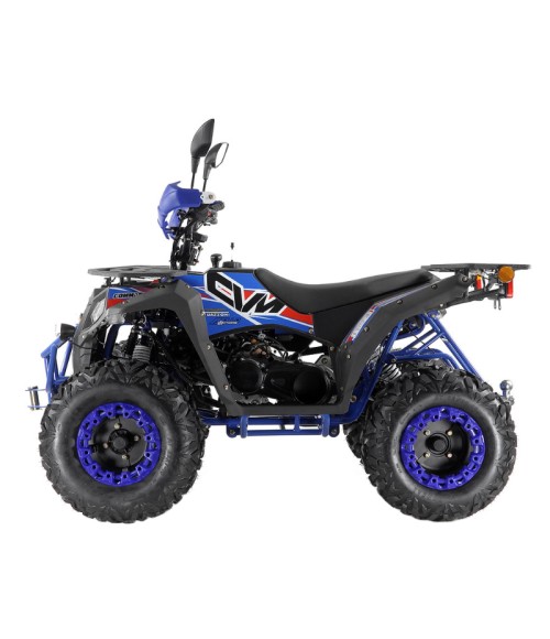 Quad Commander 200cc T3B omologato - Colore Blu - Vista Frontale Sinistra