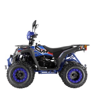 Quad Commander 200cc T3B omologato - Colore Blu - Vista Laterale Destra