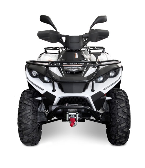 Quad Utility Linhai 500 4x4 - Colore Bianco - Vista Frontale Sinistra