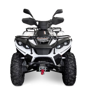 Quad Utility Linhai 500 4x4 - Colore Bianco - Vista Frontale