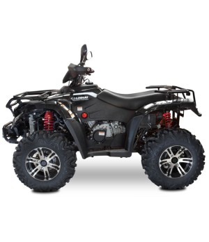 Quad Utility Linhai 500 4x4 - Colore Nero - Vista Laterale Sinistra