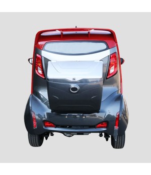 Mini Car Vitale Fulu Kelly 100% Elettrica - Colore Rosso - Vista Posteriore