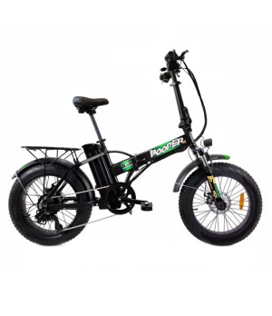 Bici Elettrica Booper 500W 48V Ruote 20 - Vista Laterale Sinistra
