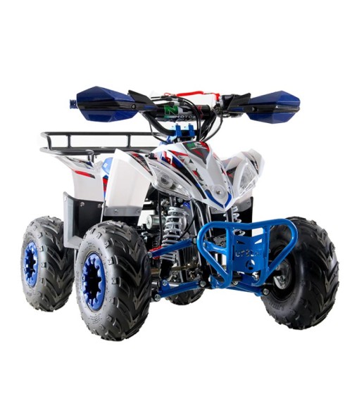 Quad NCX Furious 125cc R6 - Colore Blu - Vista Frontale Destra