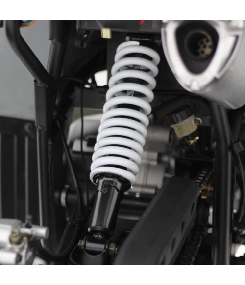 Quad NCX Mega Angry 250 CVT R10 - Colore Nero/Verde - Vista Frontale Sinistra