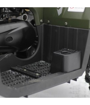 Quad NCX Mega Angry 200 CVT - Dettaglio Pedane Antiscivolo