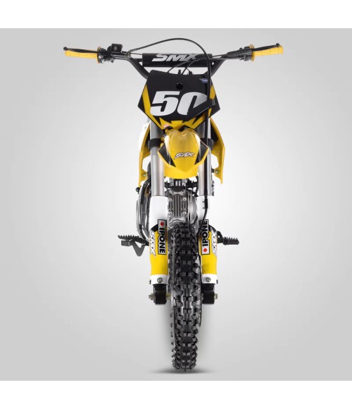 Dirt Bike SMX Expert 125cc - Colore Giallo - Vista Frontale