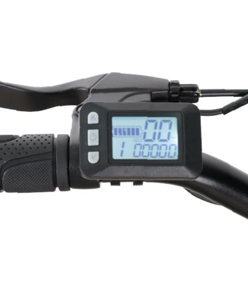 Bici Elettrica NCX Ipanema Navy 250W Ruote 28 - Dettaglio Display LCD