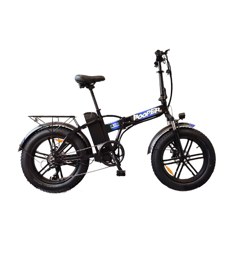 Fatbike Elettrica Pieghevole NCX New Booper Alloy 250W - Colore Blu - Vista Laterale Destra.jpg