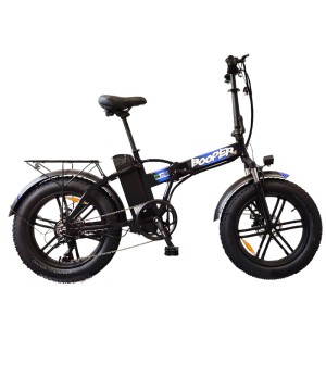 Fatbike Elettrica Pieghevole NCX New Booper Alloy 250W - Colore Blu - Vista Laterale Destra.jpg