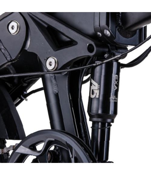 Fatbike Elettrica Pieghevole NCX RD8 Alloy 250W 48V - Colore Blu - Vista Laterale Destra