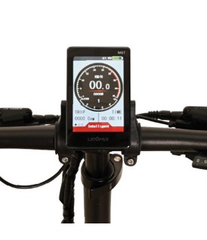 Fatbike Elettrica Pieghevole NCX RD8 Alloy 250W 48V - Dettaglio Display M6 a Colori