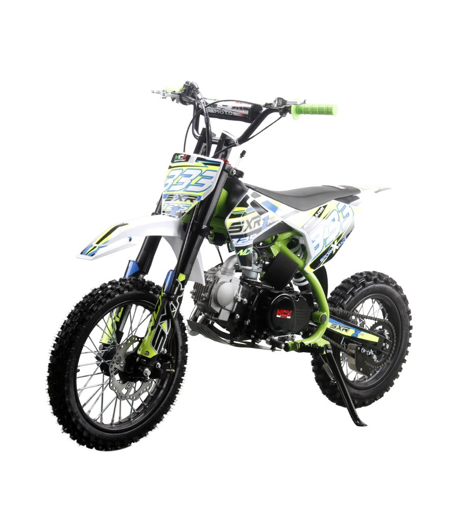 Pitbike NCX SXR Z-PRO 125cc 14/12 4 Marce Manuale - Vista Frontale Sinistra