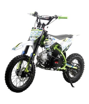 Pitbike NCX SXR Z-PRO 125cc 14/12 4 Marce Manuale - Vista Frontale Sinistra