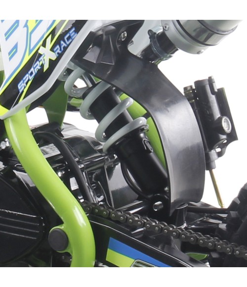 Pitbike NCX SXR Z-PRO 125cc 14/12 4 Marce - Dettaglio Monoammortizzore Rinforzato da 270mm. con Paraspruzzi