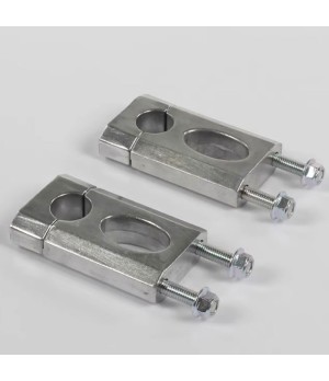 Coppia supporti manubrio 22 mm