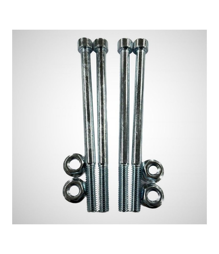 Set 4 bulloni M8x12cm Manubrio per Pit Bike, Minicross, Motard, Minicross