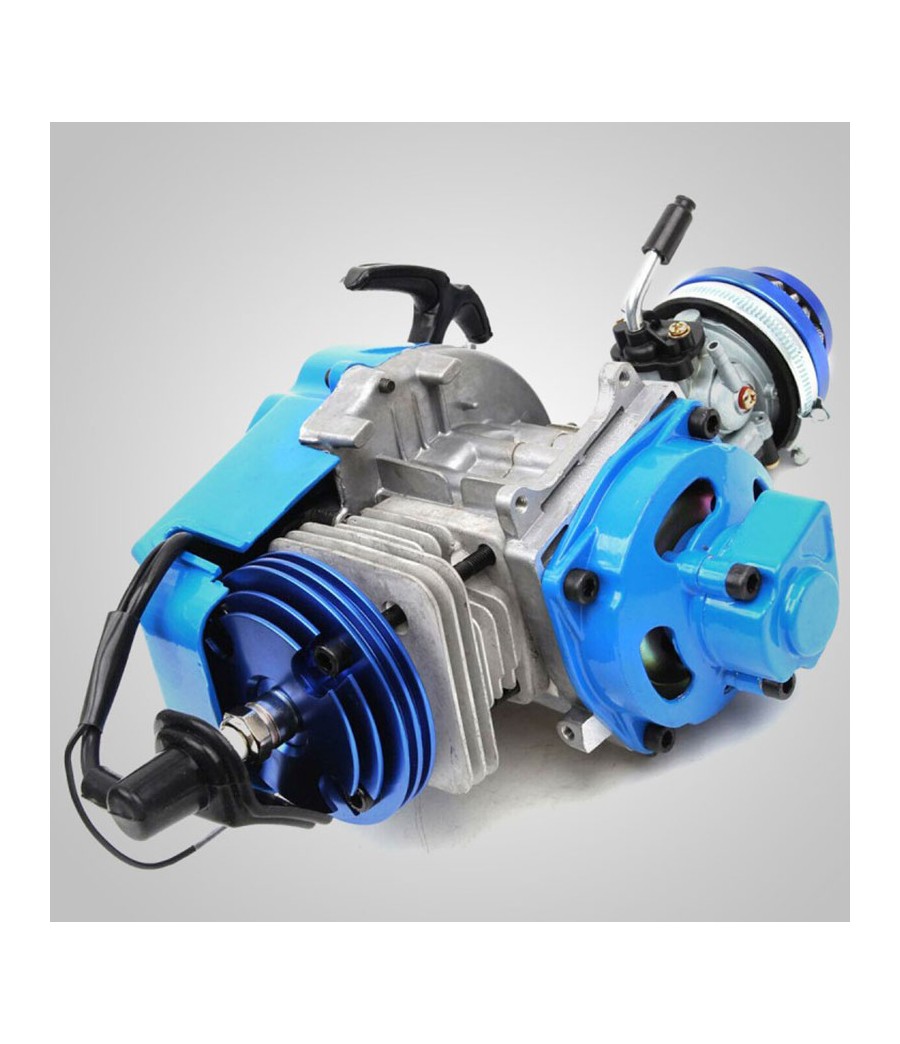 Blocco Motore Big Bore 49cc 2 tempi: 7,5 HP, per Miniquad, Minicross, MiniATV