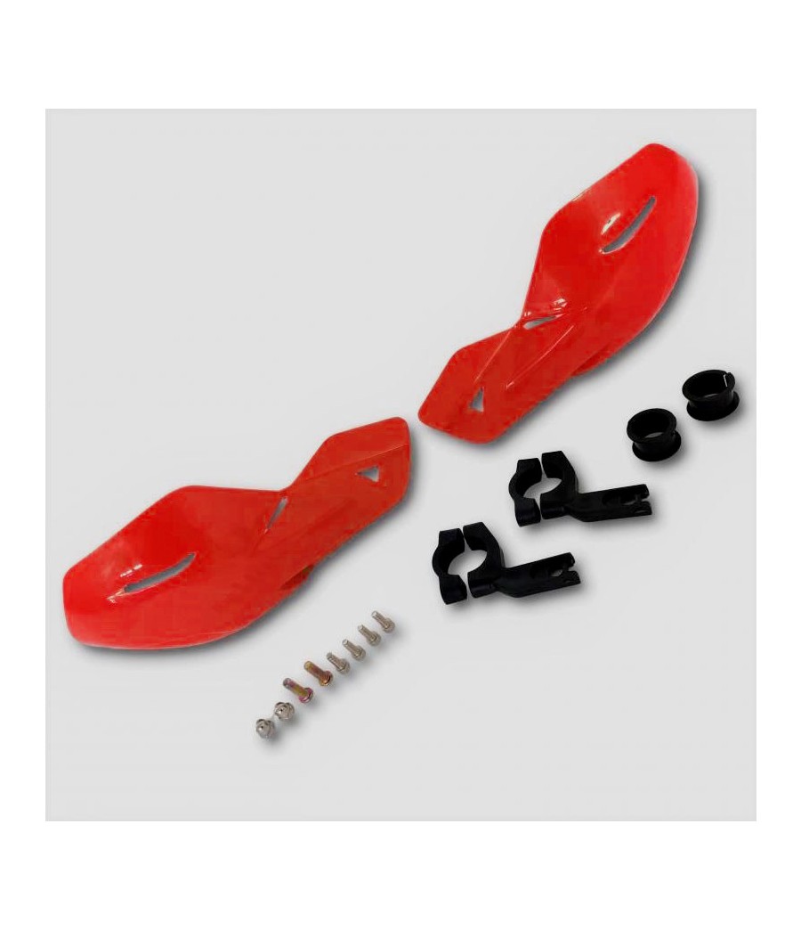 Paramani universali MX  Pit Bike /  Minicross /  Quad / MiniQuad - Colore Rosso