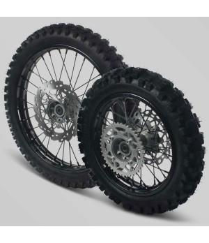 Set Ruote 16/19″ Guangli, per Pit Bike, Dirt Bike, Minimoto