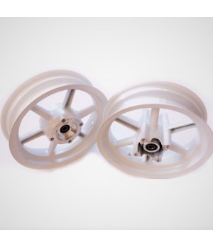 Set cerchi 12″ in lega per Pit Bike, Motard, Minimoto