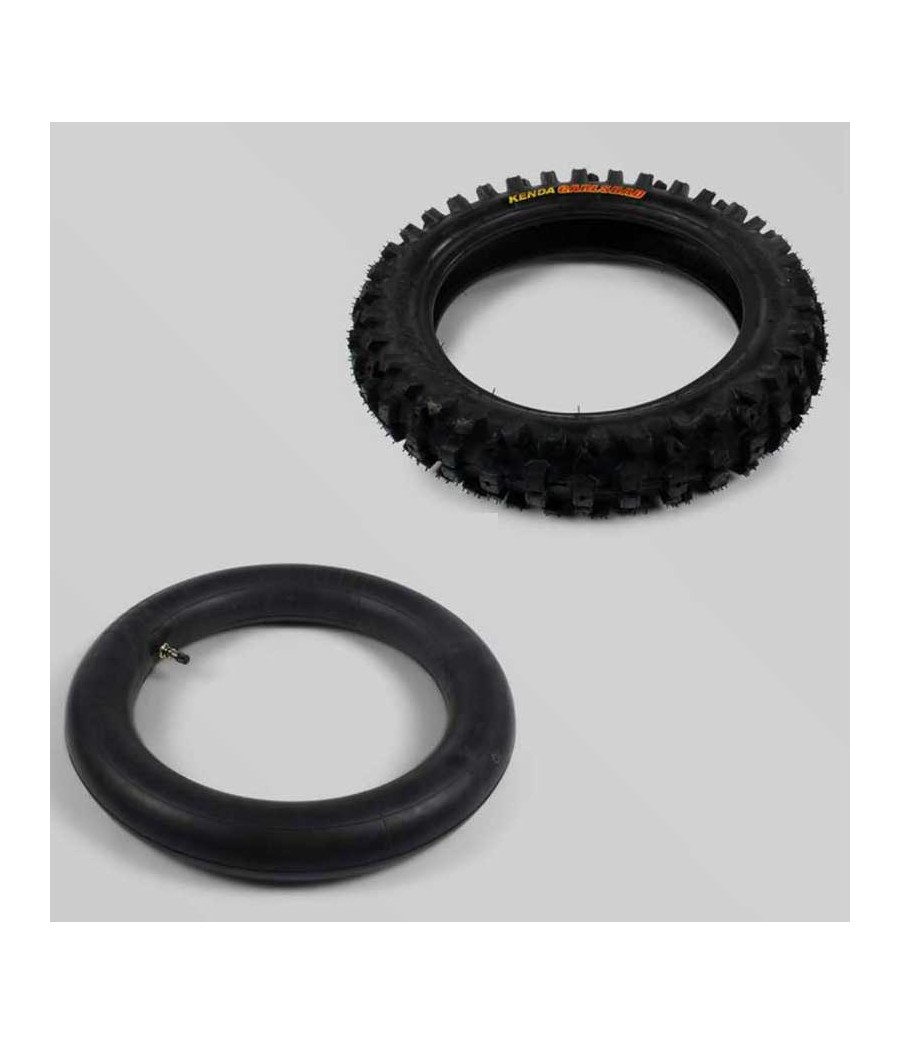 Pneumatico posteriore 12″ Kenda con camera d’aria per Dirt Bike, Pit Bike, Minimoto