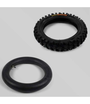 Pneumatico posteriore 12″ Kenda con camera d’aria per Dirt Bike, Pit Bike, Minimoto