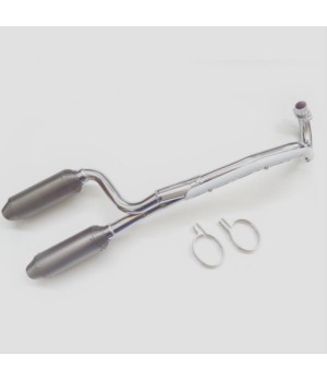 Scarico doppio per CRF70