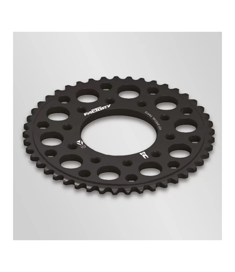 Corona Alluminio 420 YCF Riding 45 denti, 5 fori, per Pit Bike e Dirt Bike