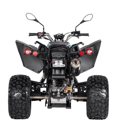 ATV Xtreme 490 450cc Omologato T3B - Colore Grigio - Vista Posteriore