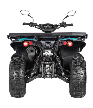 ATV Access Shade 600 Xtreme Omologato T3B - Colore Grigio - Vista Posteriore