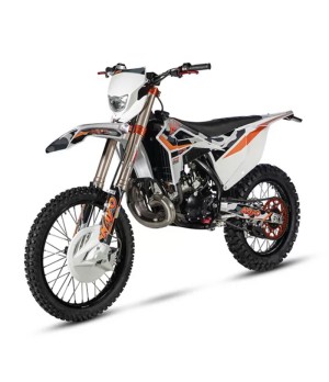 Pit Bike Kayo KT250 250cc 2T 21/18 - Vista Frontale Sinistra