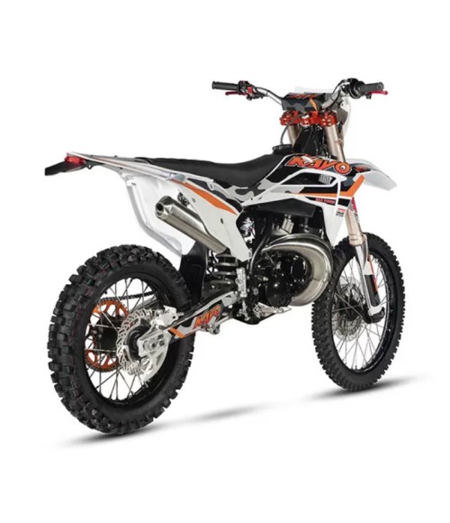 Pit Bike Kayo KT250 250cc 2T 21/18 - Vista Frontale Sinistra