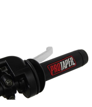 PitBike LEM RF 125 17/14 New Version - Colore Giallo - Dettaglio Manopole ad Alto Grip ProTaper